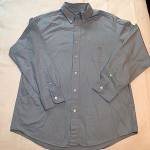 Chaps Mens Long Sleep Button Up shirt Large